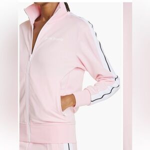 Palm Angels - Classic Logo Track Jacket, women’s size Large. 💗🖤